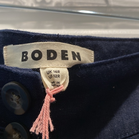 BODEN NWT Westbourne Linen Pants - Picture 5 of 7